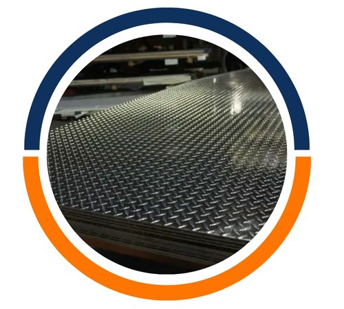 Aluminium 5083 One bar Pattern Chequered Plates In UK