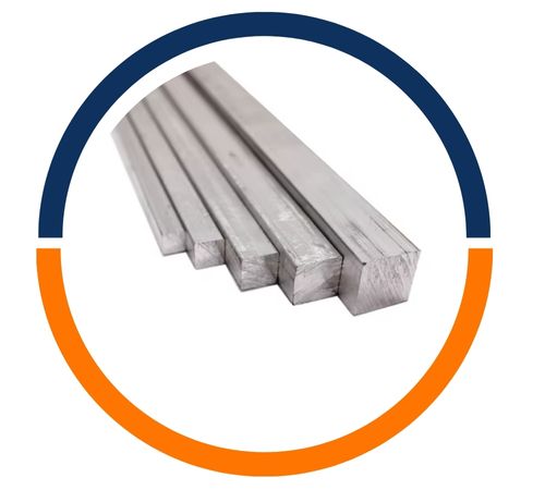 Aluminium 5083 Polished Square Rod in UK